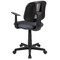 Emma and Oliver Pivot Back Mesh Swivel Task Office Chair with Arms